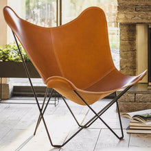 Load image into Gallery viewer, Leather Butterfly Chair - Pampa Mariposa