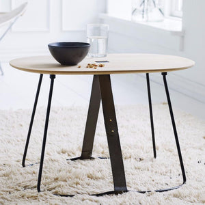 Scandinavian Wood Side Table - Sierra